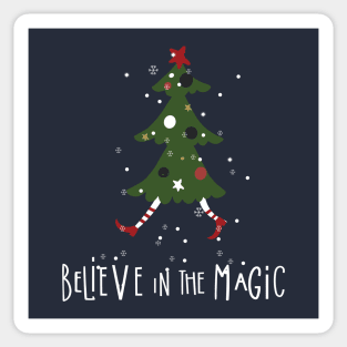 Believe in the Magic of Christmas Sticker